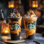 Burnt caramel smoke Frappuccino