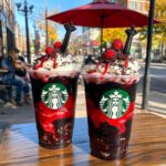 Gothic Strawberry Smoke Frappuccino